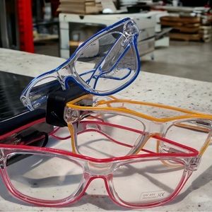 Led Transparent Neon Glasses